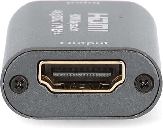 Actual product image Nedis HDMI T Repeater 40.0 m 4K@60Hz 18 Gbps Metal Anthracite (0.05 m, HDMI)