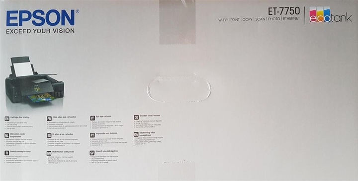 Actual product image Epson ET-7750 EcoTank Photo (Ink tank, Colour)