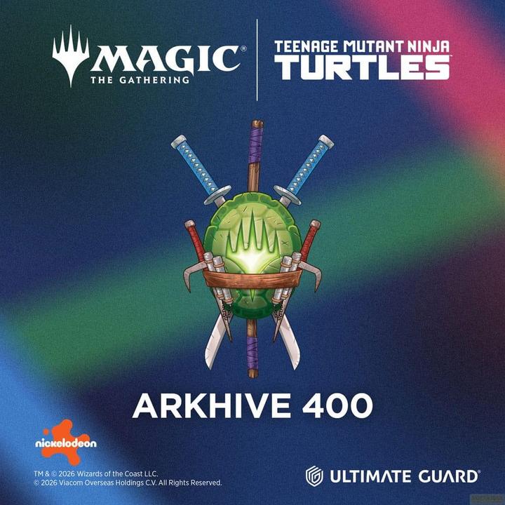 Actual product image Ultimate Guard Arkhive 400+ Xenoskin Magic: The Gathering | Teenage Mutant Ninja Turtles - Turtles V