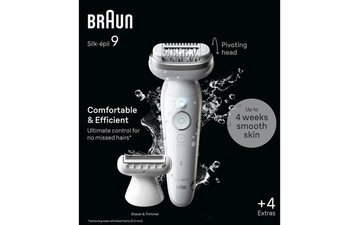 Actual product image Braun 9-041 Silk-épil epilator
