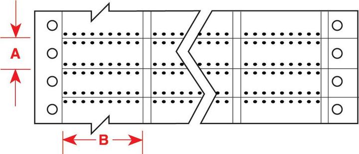 Produktbild Brady HCPS-0.9-7508-WT, B-321, Bradysleeve, wärmeschrumpfend, Polyolefin, 22,86 x 19,05mm, für Kab