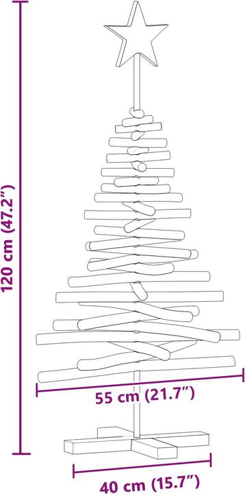 Produktbild vidaXL Weihnachtsbaum (120 cm)