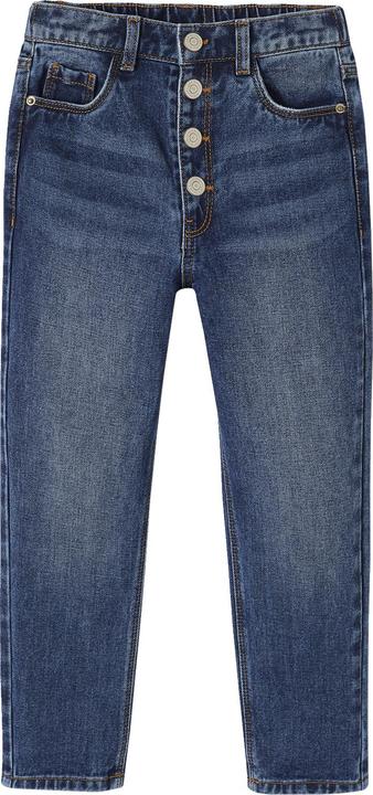 Actual product image Vertbaudet Mädchen Mom-Fit-Jeans, WATERLESS Hüftweite SLIM (134)