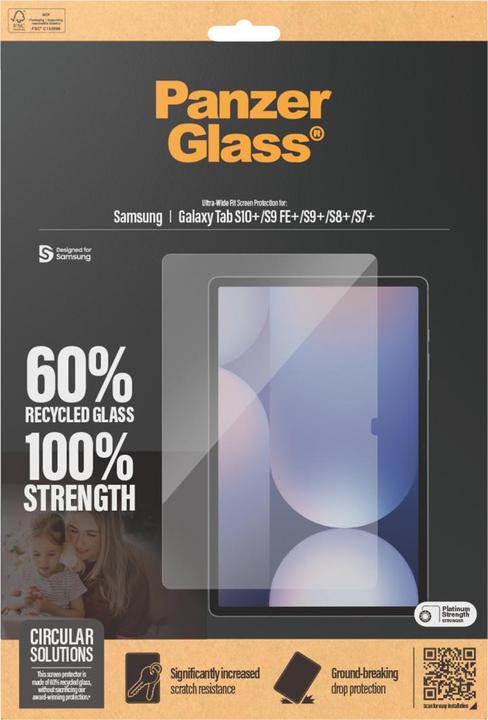 Image du produit Samsung Galaxy Tab S8+ (WLAN uniquement, 12.40", 128 Go, Graphite)