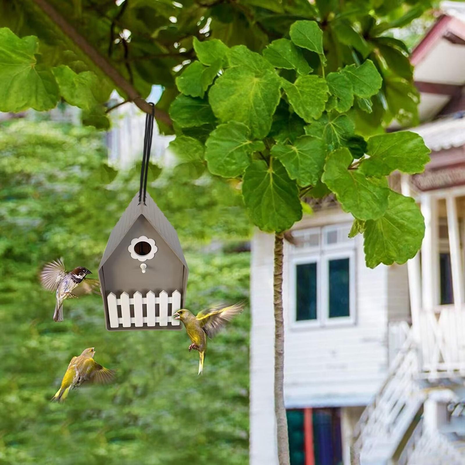 Thumbnail - HTI-Living Vogelhaus Nessa Grau, Vogelhaus