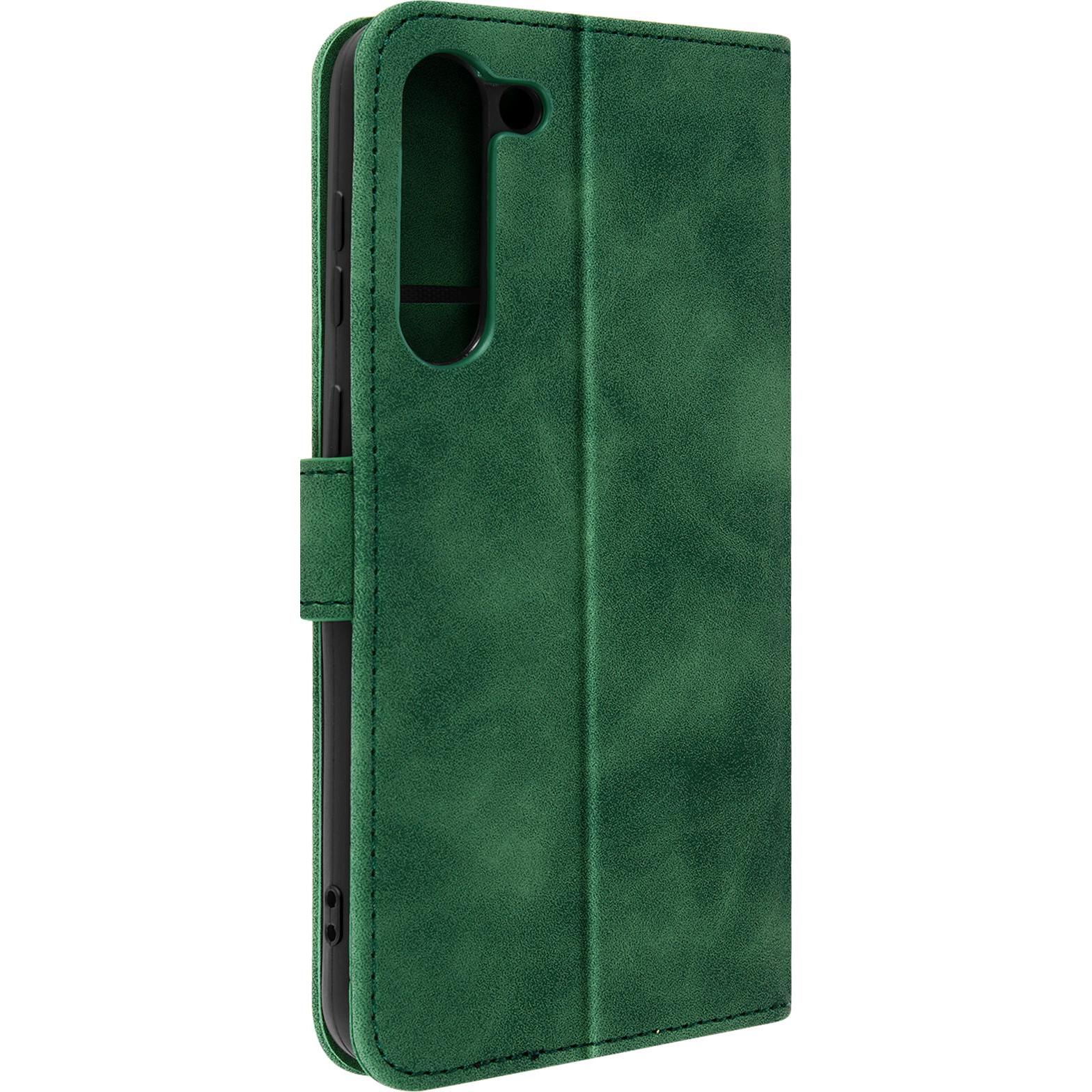 Thumbnail - Avizar Tender Book Series (Samsung Galaxy S23+), Smartphone Hülle, Grün