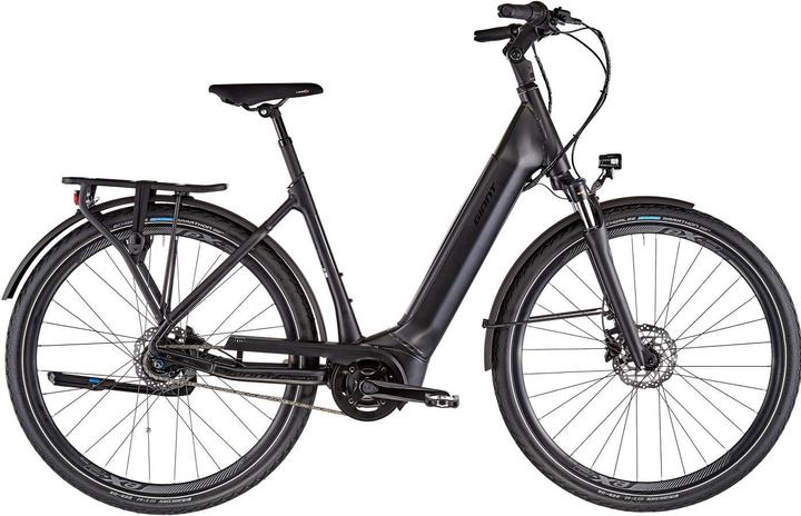 Giant DailyTour E+ 2 (low entry/Core/500Wh) Black Matt-Gloss