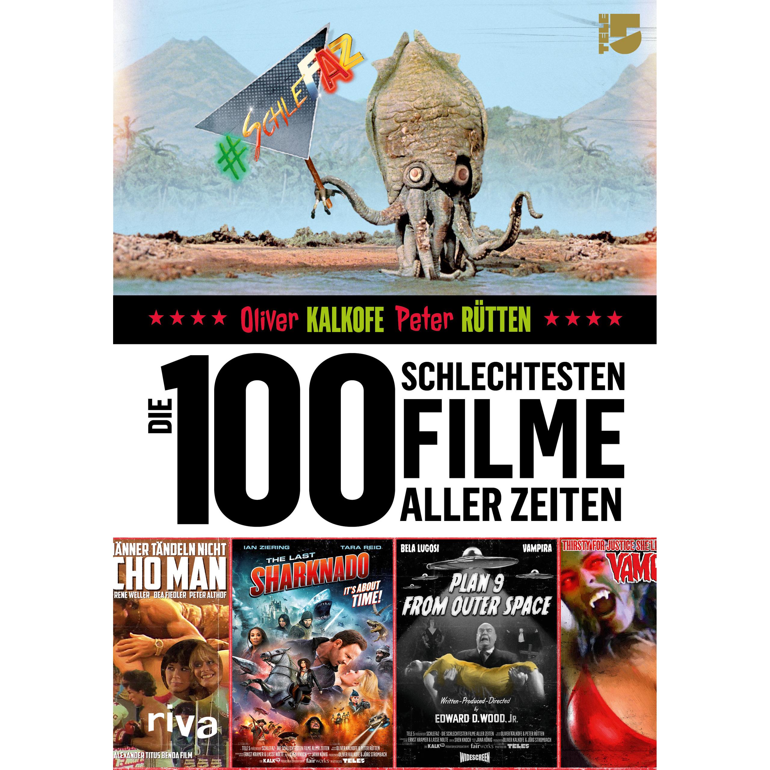 Thumbnail - Die 100 schlechtesten Filme aller Zeiten, Belletristik von Oliver Kalkofe