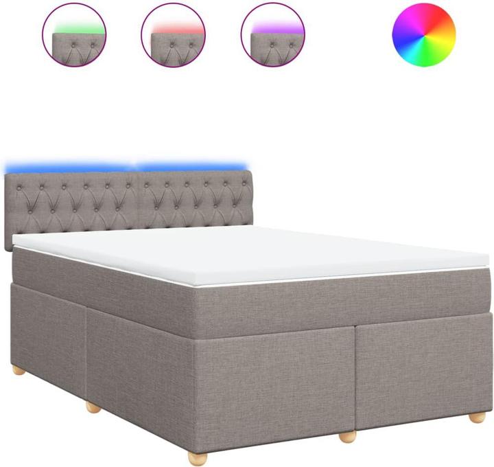 Produktbild vidaXL Boxspringbett (160 x 200 cm)