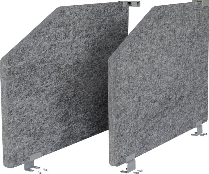 Hammerbacher MyWand table side divider for tables (73.5 x 2.5 x 50 cm)