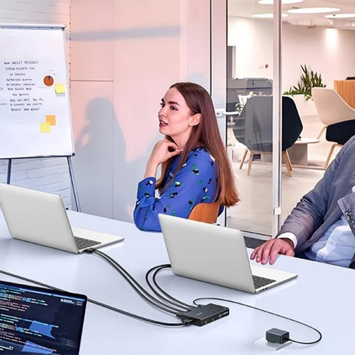 Actual product image Ugreen Switch 2in1 KVM AK502 HDMI 2.0