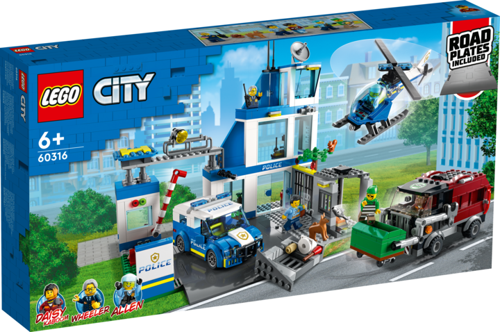 Actual product image LEGO Police Station (60316, LEGO City)