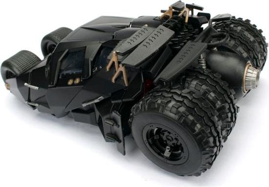 Actual product image Jada Batman The Dark Knight with Batmobile car 1:24