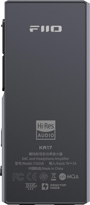 Productafbeelding FiiO KA17 (Versterkingsschakelaar, USB DAC)