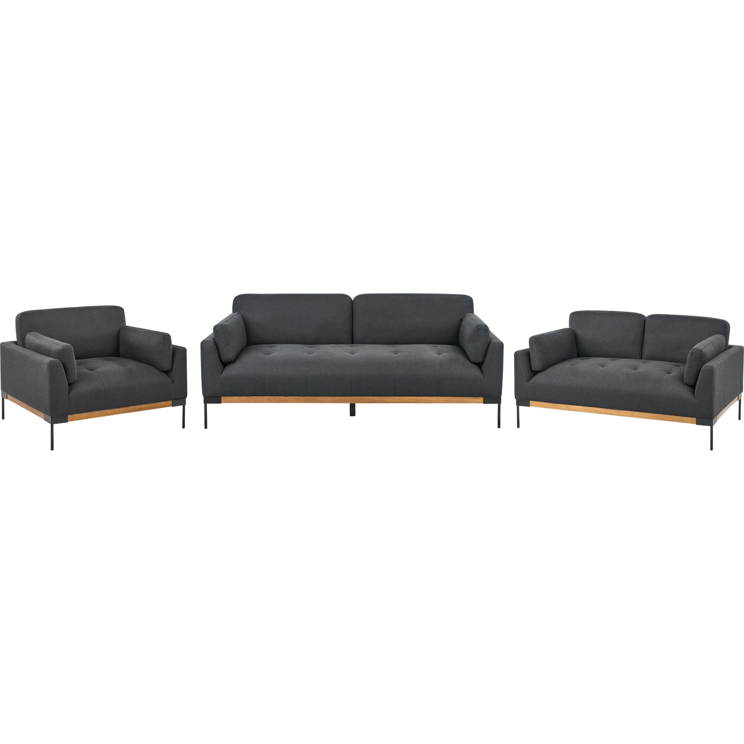 Beliani, Sofa, Skaven (2-Sitzer, 3-Sitzer)