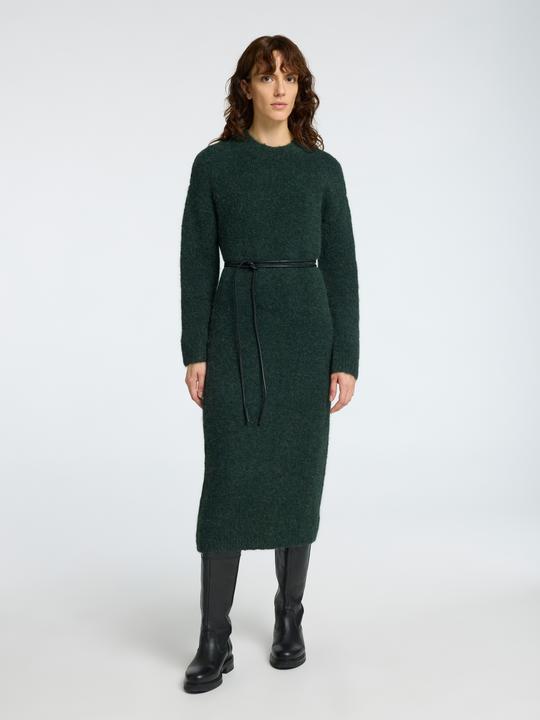 Actual product image Selected Femme Slfgabella Ls Knit O-Neck Dress Camp (XS)