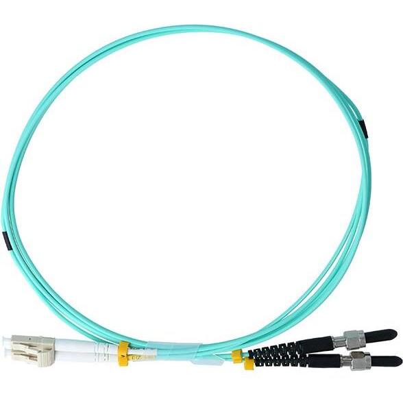 BlueOptics Duplex LWL Patchkabel LC-FSMA Multimode OM3 3 Meter (3 m), Netzwerkkabel