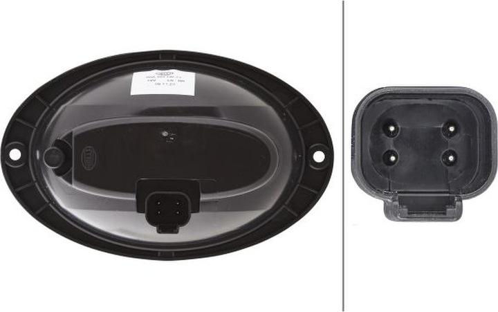 Produktbild Hella 24 Blinkleuchten Halogen Einbau für HAMM