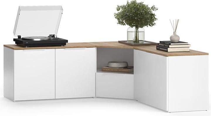 Produktbild Vicco Wohnwand Wido, Weiss/Sonoma, 3 Teile