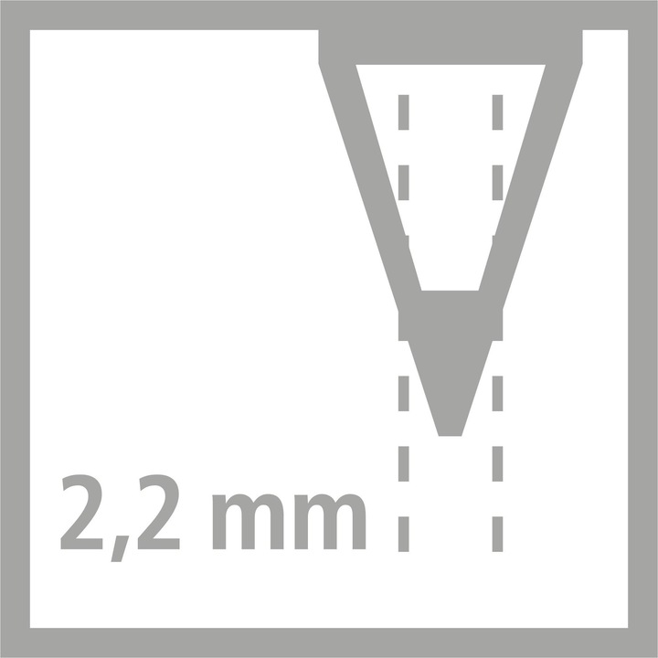 Produktbild STABILO GREENgraph Bleistift mit Radiergummi HB (2.20 mm, HB, 1 x)