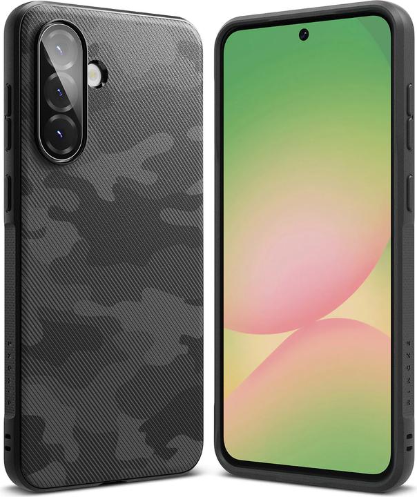 Produktbild Ringke Onyx Case for Samsung Galaxy A36 / A56 - Black Camo (Samsung Galaxy A36, Samsung Galaxy A56 5G)