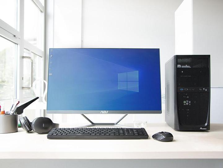 Actual product image ADJ CASE MINI-TOWER NO PSU BK MICROATX/ITX 1*USB2 1*USB3 (mATX, Mini-ITX)