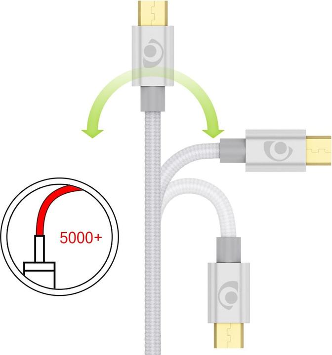 Produktbild Nalia USB Kabel (3 m)