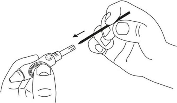 Actual product image Pelikan GRIFFIX - refills (3 pcs., Black, 2 mm)