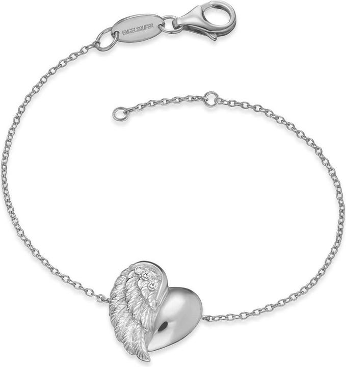 Actual product image Engelsrufer Bracelet heart wings (17.50 cm, 925 silver)