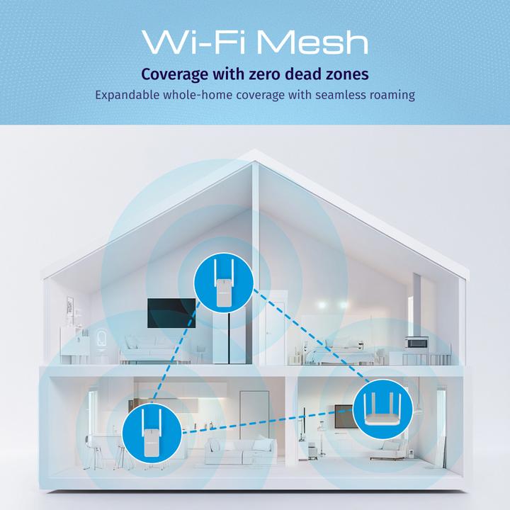 Produktbild Keenetic Buddy 5 KN-3311-01-EU AC1200 Mesh Wi-Fi 5 Extender