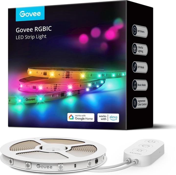 Produktbild Govee Basic (RGBIC, 1000 cm, Indoor)