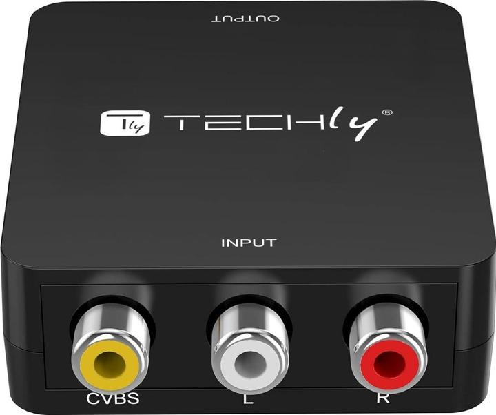 Produktbild NoName AV-Composite-Video- und Audiokonverter 3x Cinch auf HDMI 1080p
