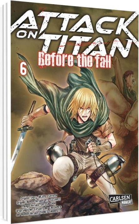 Produktbild Attack on Titan - Before the Fall, Band 6 (Deutsch, Hajime Isayama, 2016)