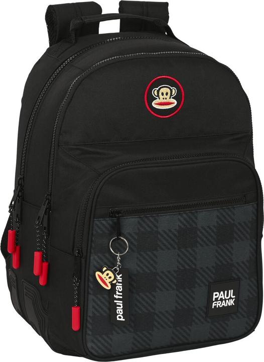 Paul Frank Schulrucksack Campers Schwarz (32 x 42 x 15 cm)