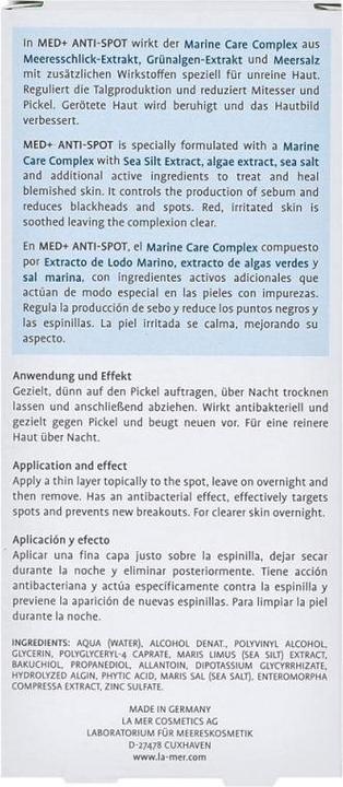 Produktbild La Mer Med+ Anti Spot Peel-Off Pickel Gel ohne Parfum (5 ml, Gesichtsgel)