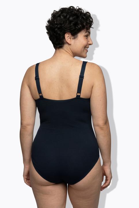 Image du produit Ulla Popken Maillot de bain, structure fine, drapé (60)