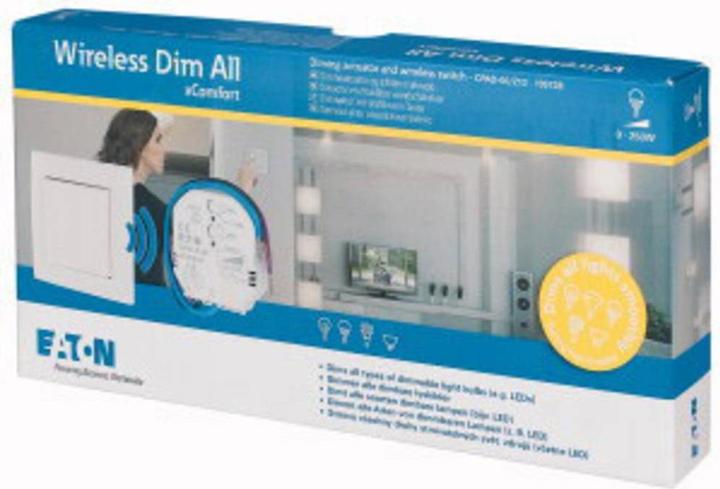 Actual product image Eaton Wireless Dim All, Package, Preprogrammed