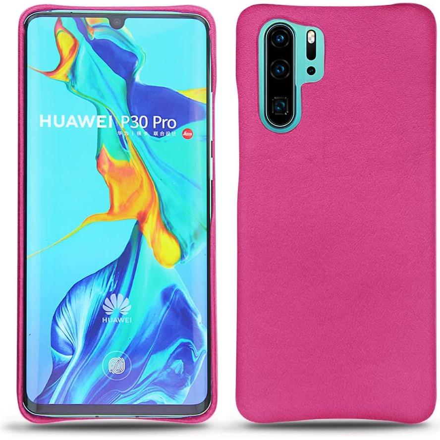 Noreve Lederschutzhülle (Huawei P30 Pro), Smartphone Hülle, Rosa