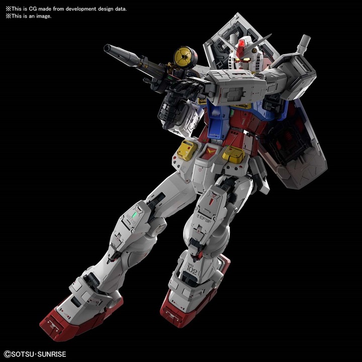 Actual product image Bandai Gundam - Unleashed RX-78-2 Perfect Grade