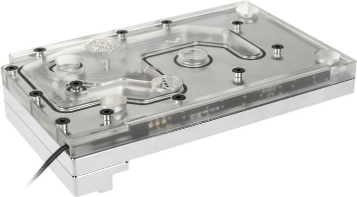 Immagine prodotto Bitspower Monoblocco per ASRock X399M Taichi RGB Nickel - Acrilico