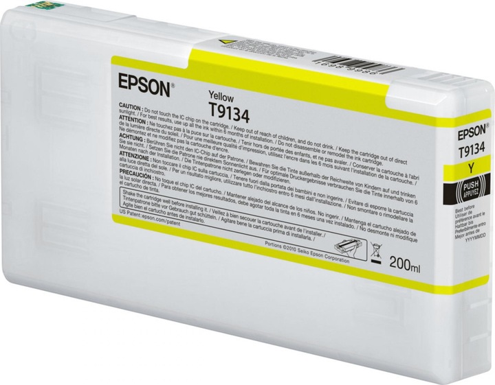Actual product image Epson T9134 (Y)