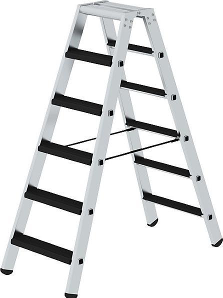 Actual product image eurokraft pro Step ladder, double sided (Stepladder)