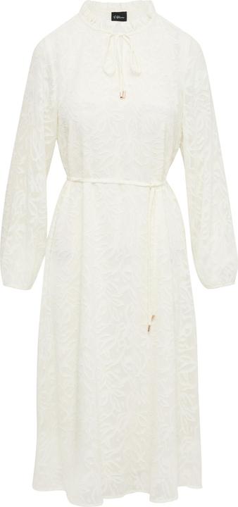 Image du produit S.Oliver Kleid Langes Kleid mit Tunika-Ausschnitt und Rüschen (32)