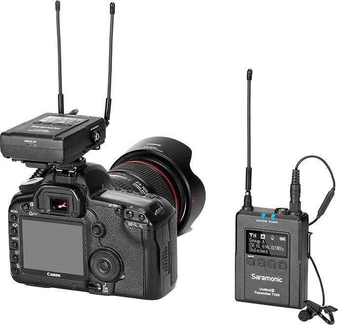 Actual product image Saramonic UwMic9S Kit1 TX+RX