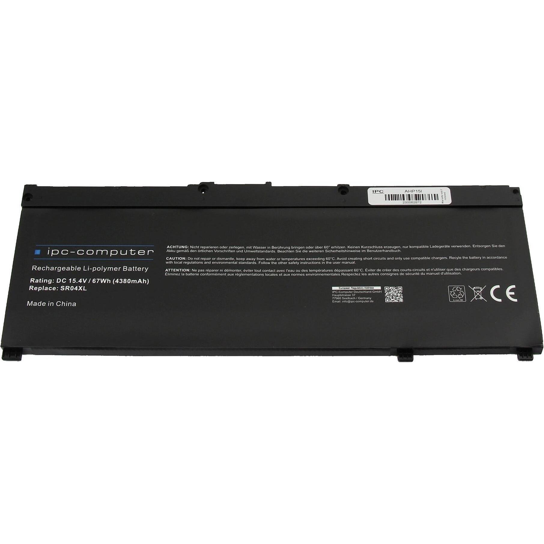 IPC 917678-172 (4 Zellen, 4380 mAh), Notebook Akku