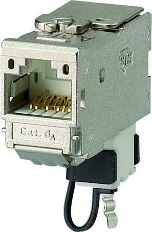 Mennekes RJ 45 Anschlussmodul E-DATmodul 8 8 41455 (Keystone Modul)