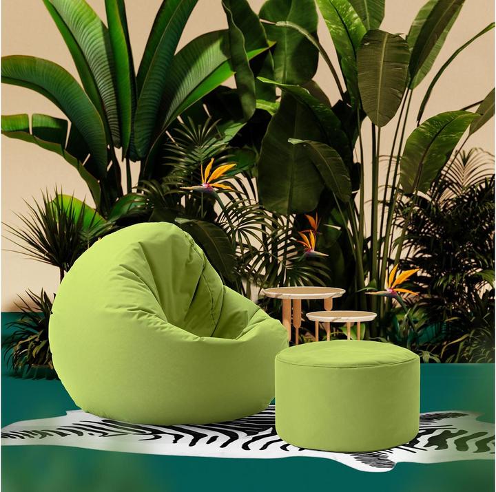 Produktbild Lumaland Sitzsack 45 x 25 cm, Grün