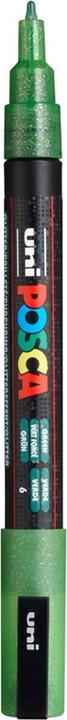 Image du produit Posca Marqueur fin PC-3M (Vert pailleté, 1.30 mm, 1 x)