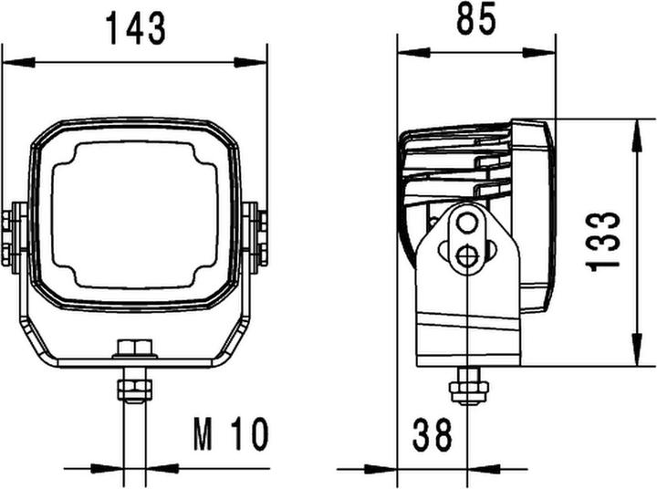 Produktbild Hella Arbeitsscheinwerfer LED für SCANIA