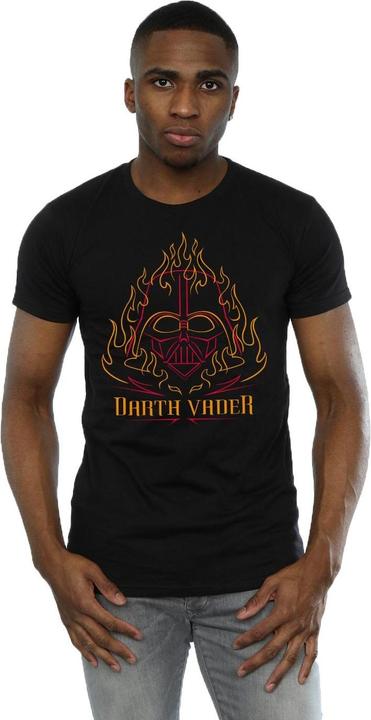 Produktbild Star Wars Darth Vader Flames TShirt (S)